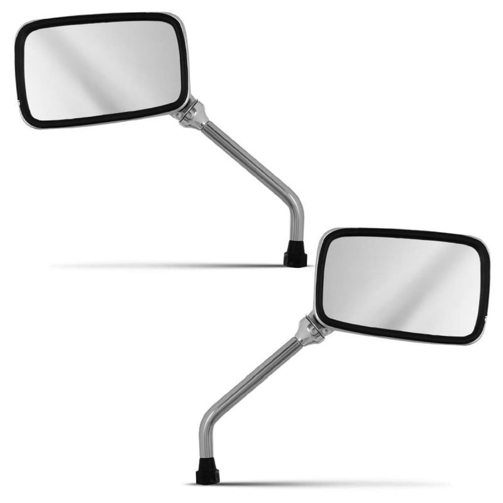 Par Espelho Retrovisor de Moto Modelo Original Pro Tork CBX 200 Compatível Com Todas As Motos Honda