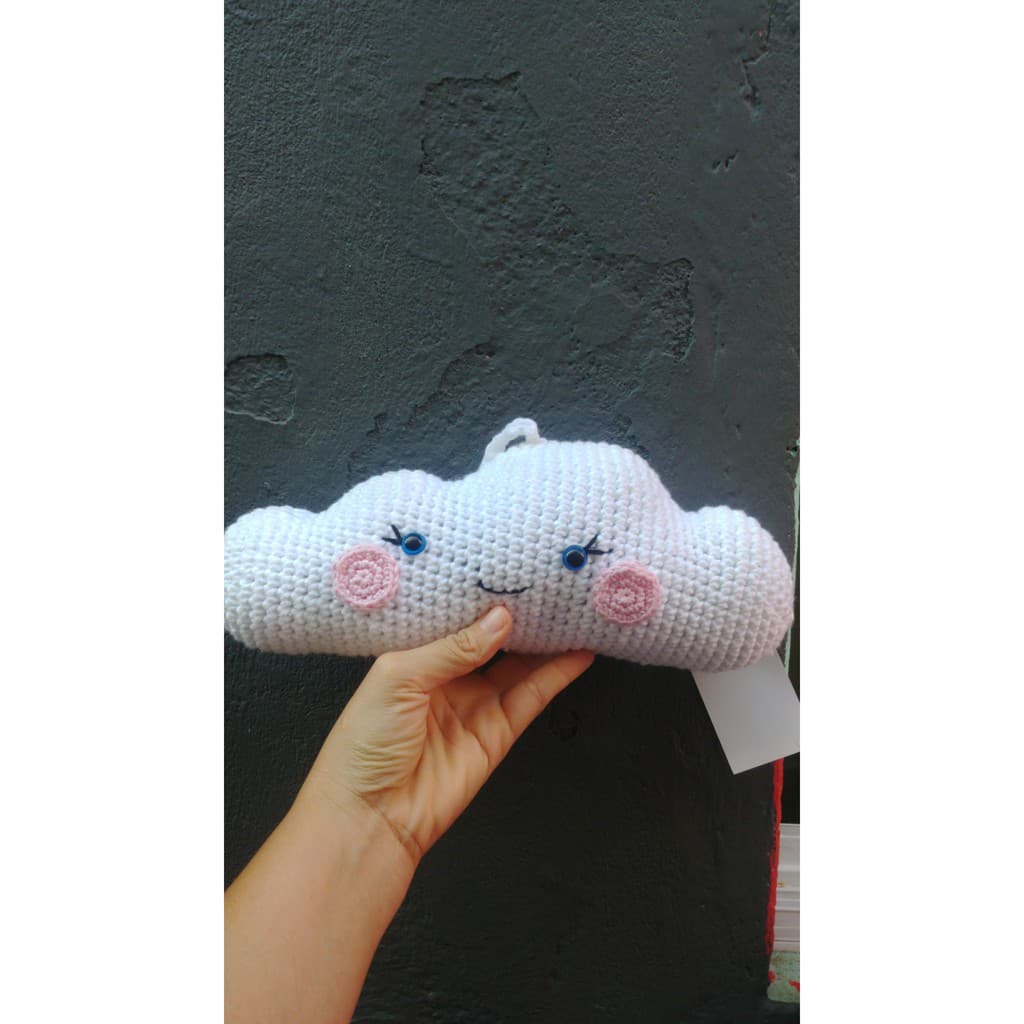 Naninha mobile bebê nuvem quarto do bebê