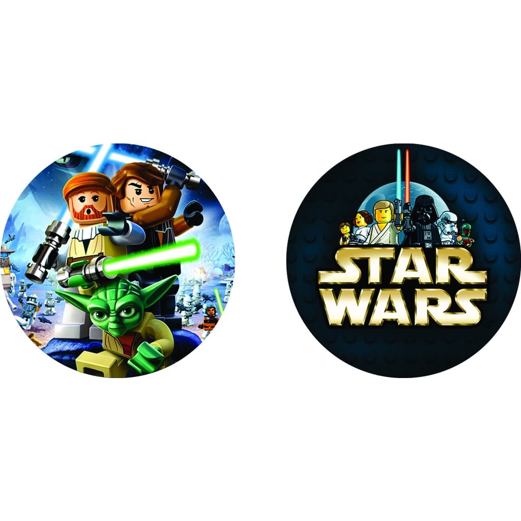 Lego - Star Wars - 70 Etiquetas Adesivas Rótulos 4x4cm