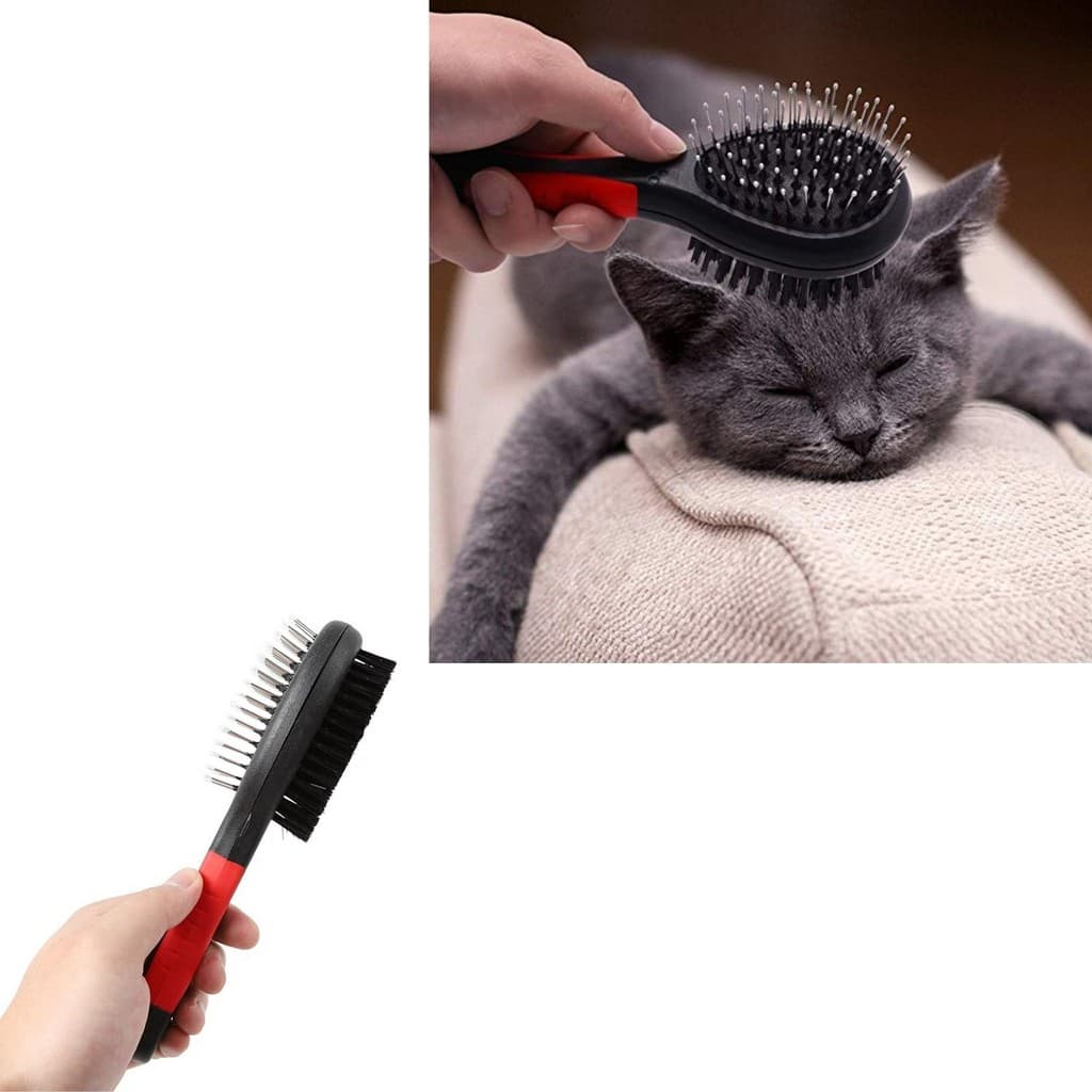 Escova Pet Pinos Com Bolinhas Banho E Tosa Para Remover Pelos Cachorro Cães Gatos