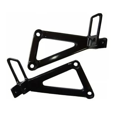 Suporte Pedaleira Bacalhau Nx 400 Falcon Preta Par