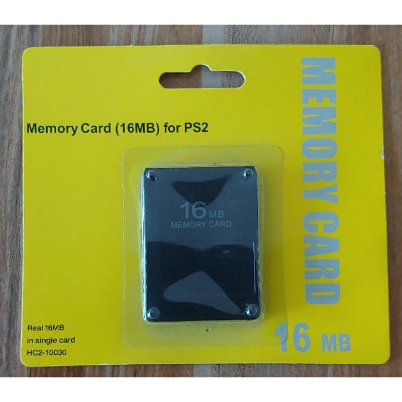 MEMORY CARD PS2 16MB NOVO MEMORY CARD PLAY 2 16 MB NOVO DOBRO DE CAPACIDADE