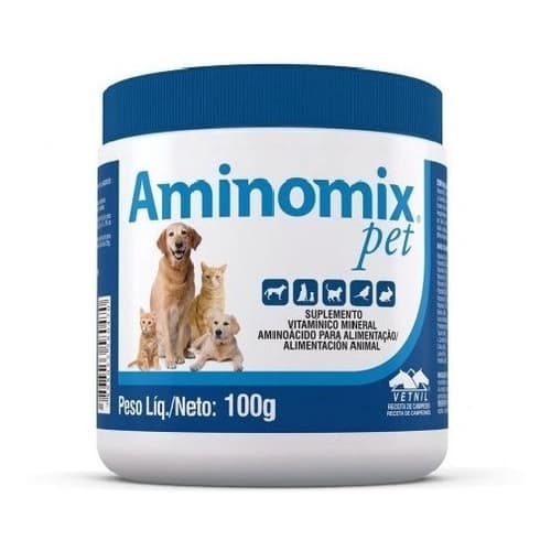 Aminomix Pet Mini 100g  Vetnil Suplemento