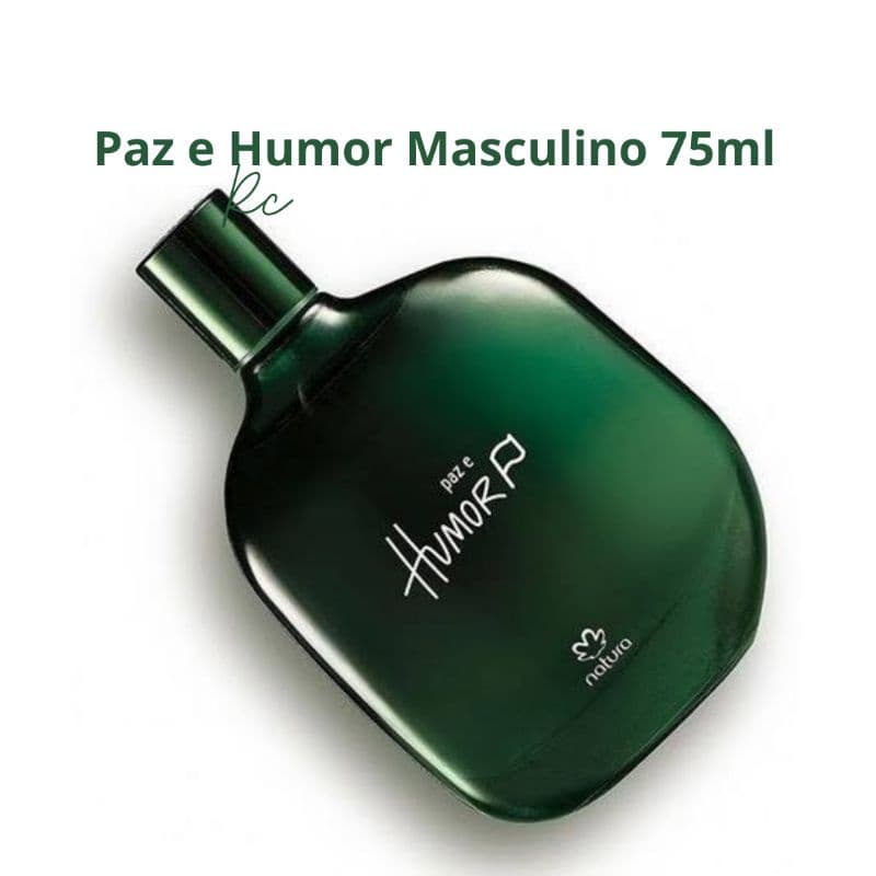 Desodorante Colônia Natura Paz e Humor Masculino 75ml - Lacrado/ Novo