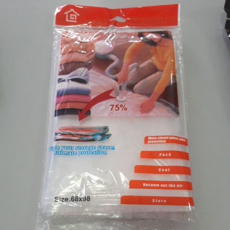 Organizador a vácuo saco para armazenar embalagem