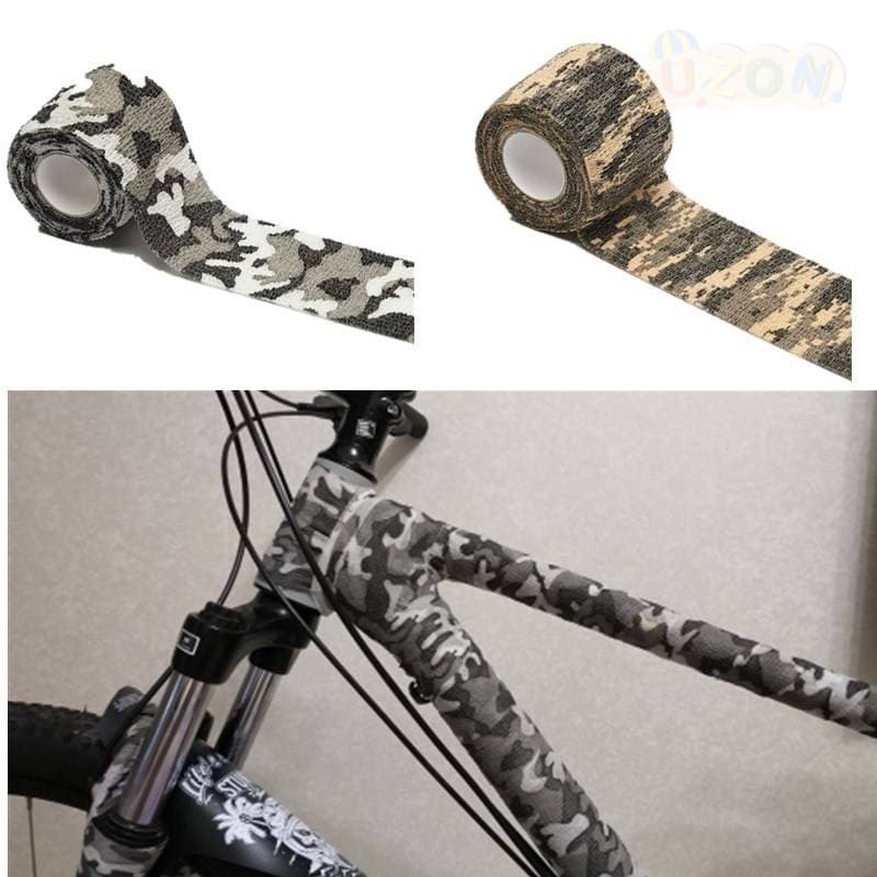 Fita Adesiva Anti-Tecido/Camuflagem/Proteção Contra Riscos/Resistente A Para Mountain Bike