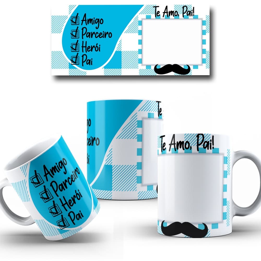 Caneca para Pai, Porcelana 325 ML