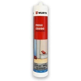Adesivo Prego Liquido Cola Plástico Vidro Taco 310ml Wurth