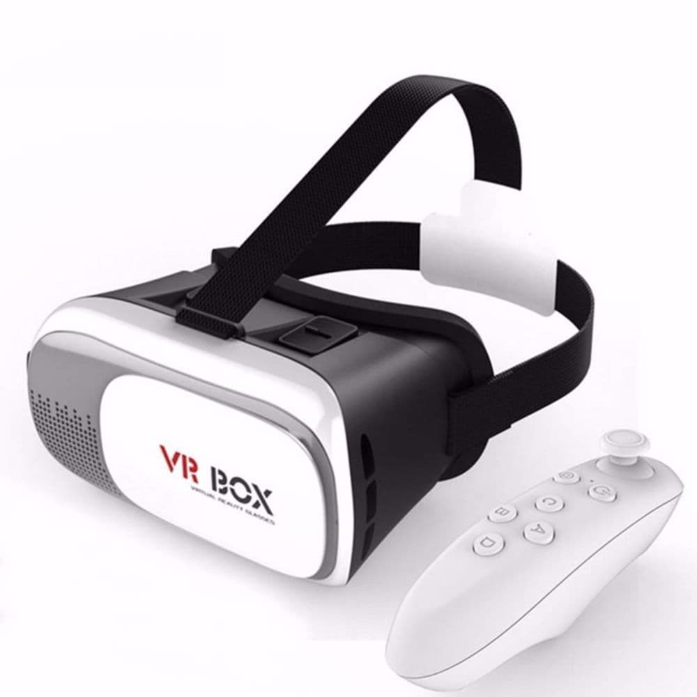 Óculos De Realidade Virtual 3 D Para Smartphone - Vr Box
