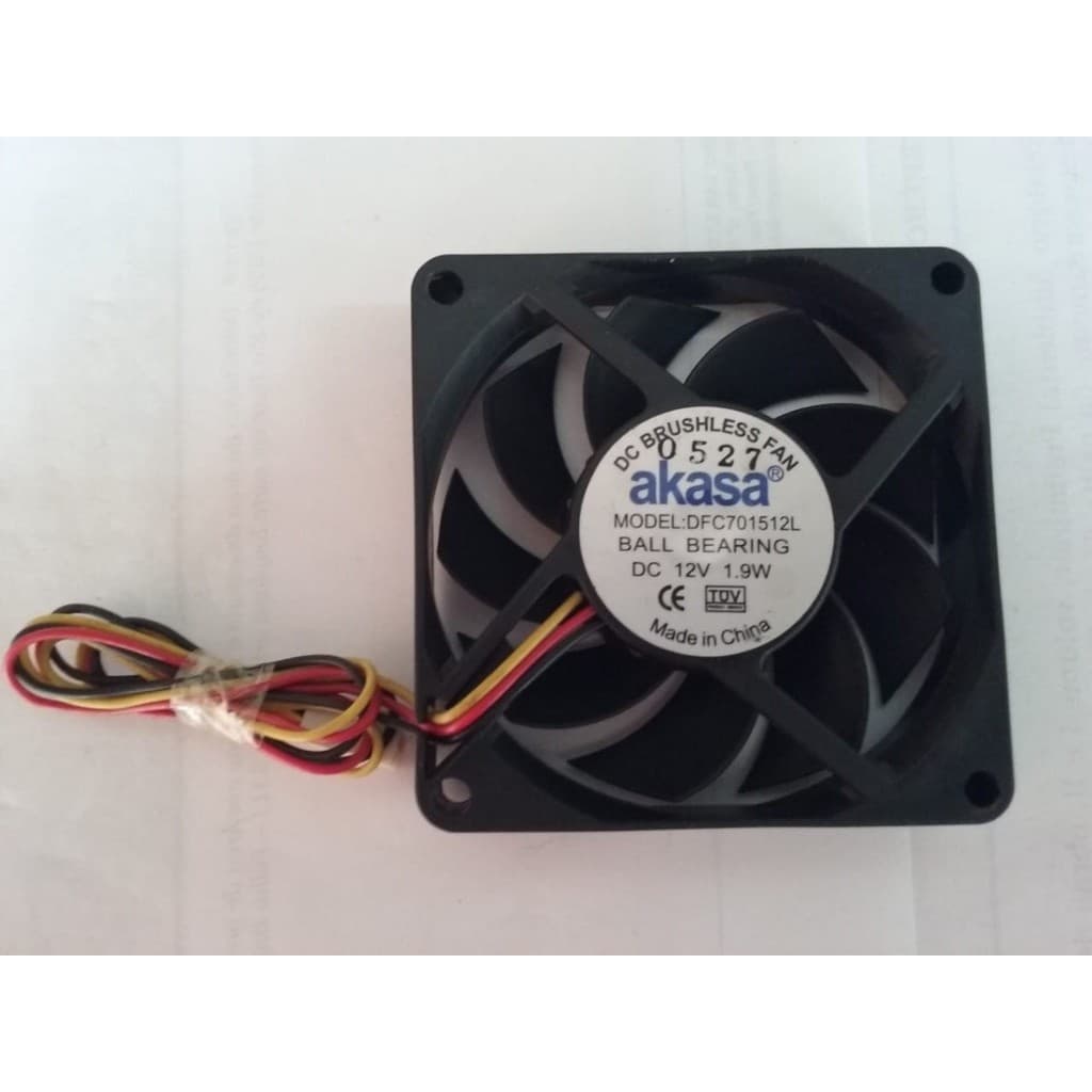 Cooler 70x70x15mm 12v 3 Fios Compatível Placa de Video, Gabinete, Cooler HD