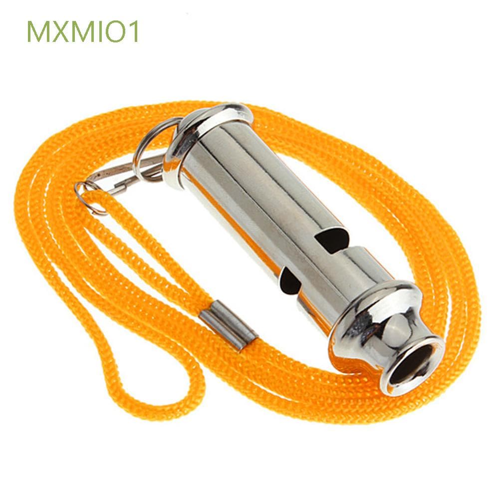 Mxmio1 Apito De Sobrevivência De Emergência Para Apito De Polícia Com Cordão De Metal