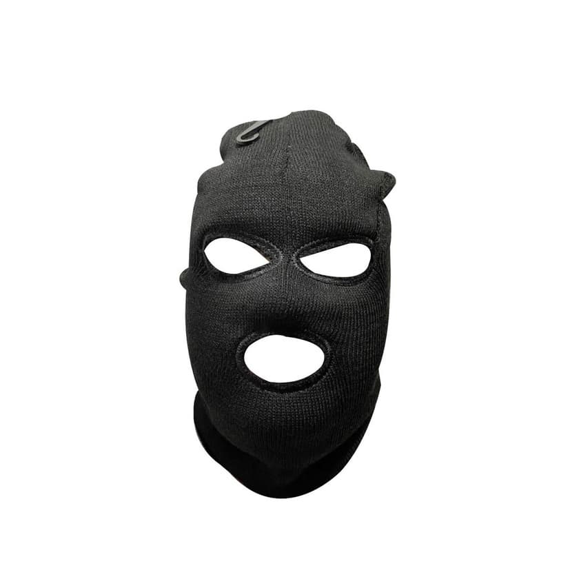 Touca Capuz Ninja Balaclava Preto Tendencia Inverno Motoqueiro Lã Linho Tricot Motociclista Unissex Promoção