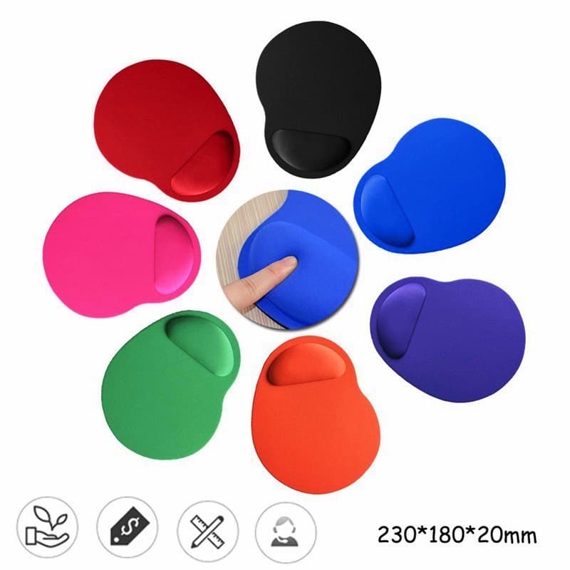 Mouse Pad Ergonômico Com Suporte De Pulso De Conformidade Mousepad Descanso