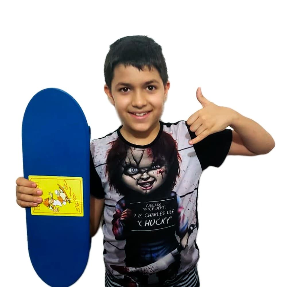 Skate Infantil Colorido 50 X15 Cm Radical