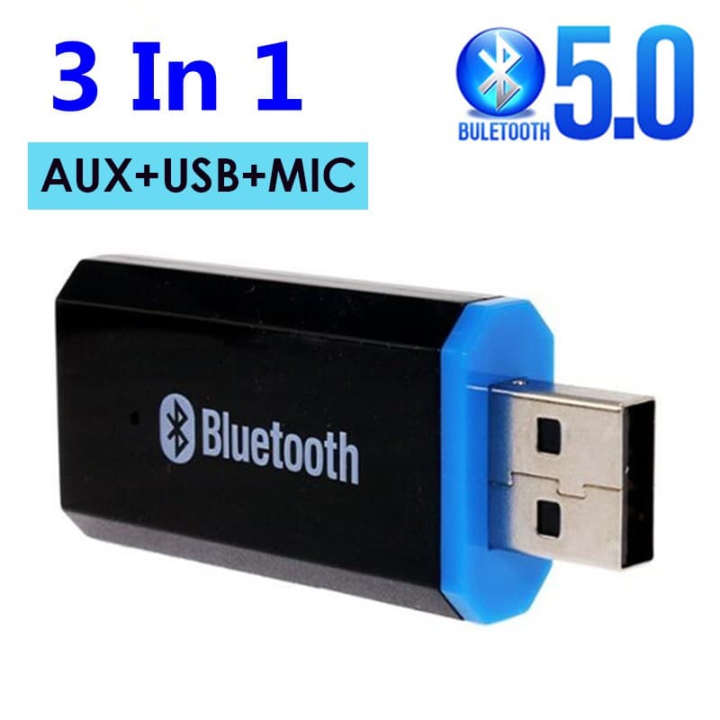 AUX USB Bluetooth Receptor de áudio Mãos livres Chamada EDR Dongle 3,5 mm Jack RCA Hifi Adaptador estéreo sem fio par