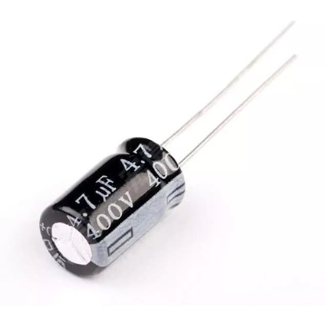 Kit 10 Capacitor Eletrolítico 4,7uf 400v 105ºc  Original