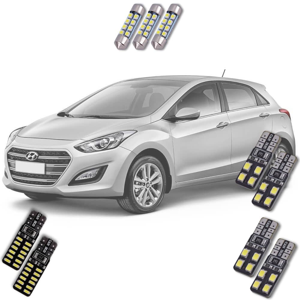 Kit Super Led Interno Hyundai I30 2013 a 2016