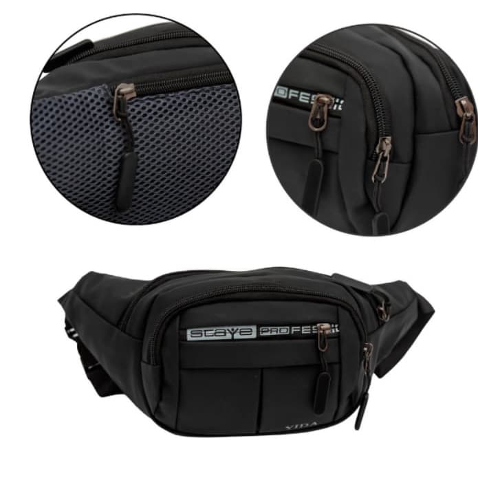 Pochete Masculina Bolsa Cintura Motoqueiro Multiuso
