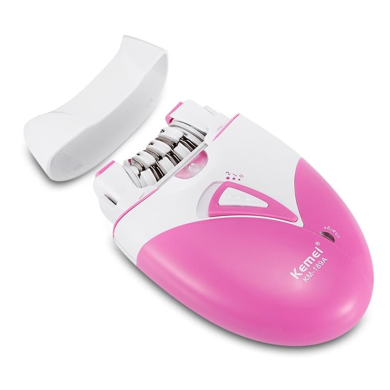 Depilador para mulheres, barbeador elétrico recarregável, feminino, máquina de remoção de pelos, para biquíni, corpo, ax