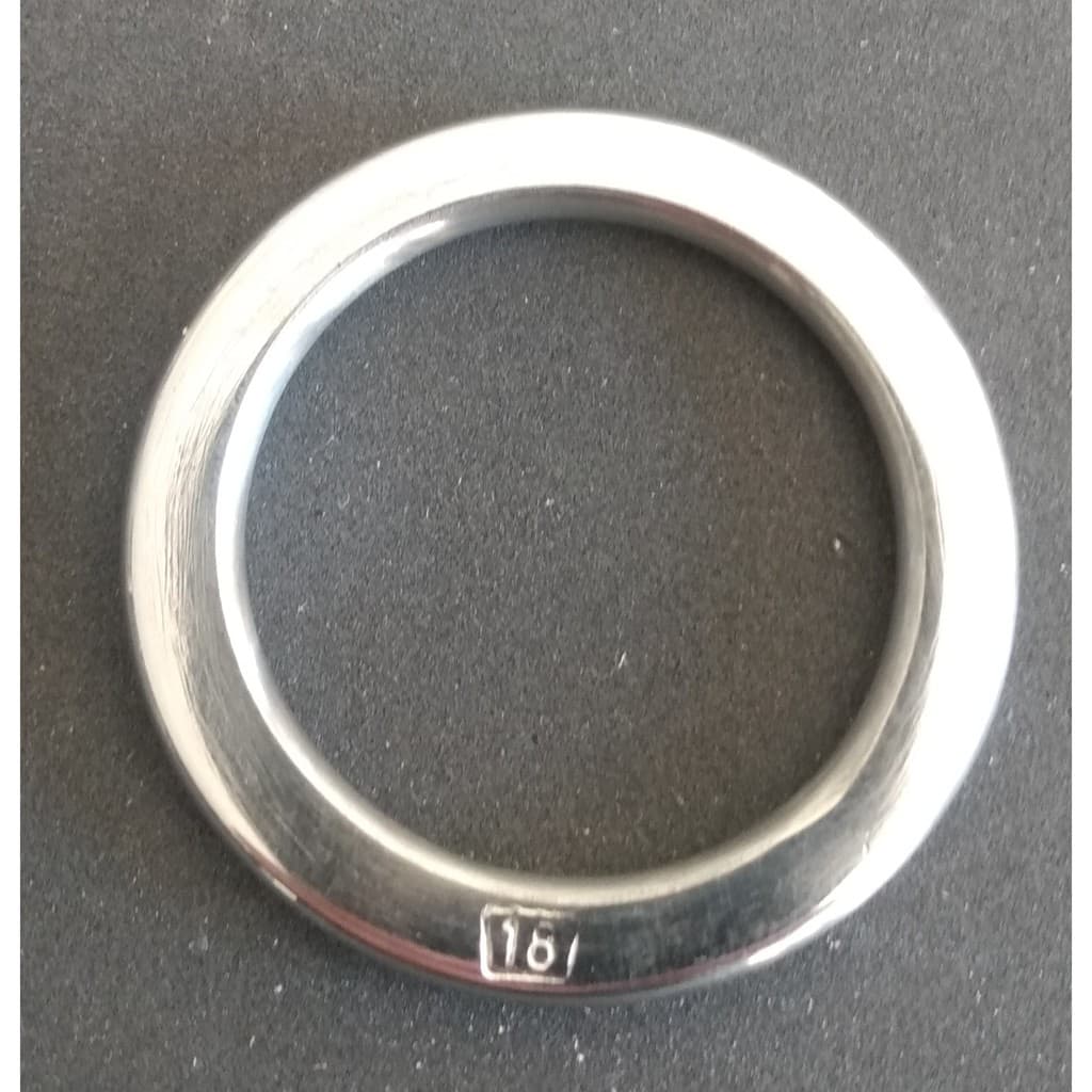 Argola Chata Nº 18 em Aço Inox