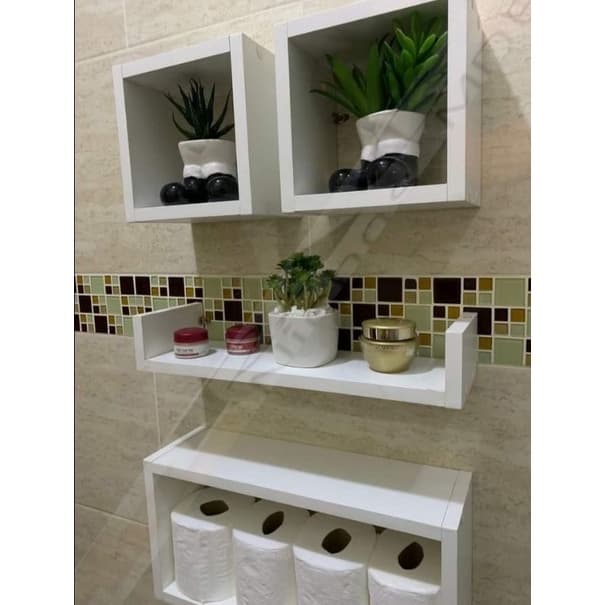Kit 4 Nichos 100% MDF