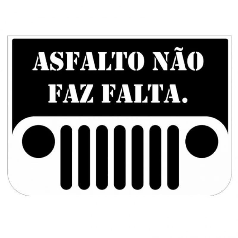 Adesivo Asfalto Não Faz Falta