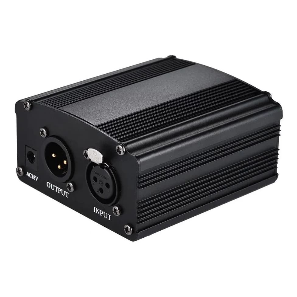 Phantom Power Fantom Power 48v P/ Microfone Condensador