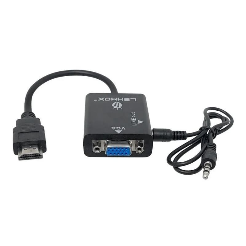Conversor De Hdmi Para Vga - Pc, Notebook Para Monitor/ Projetor