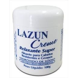 Lazun Alisante E Relaxante Cabelo 100g - Hidróxido
