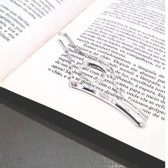 Suporte páginas livro uma mao - Apoio Suporte Segurar Livro - Separador De Página