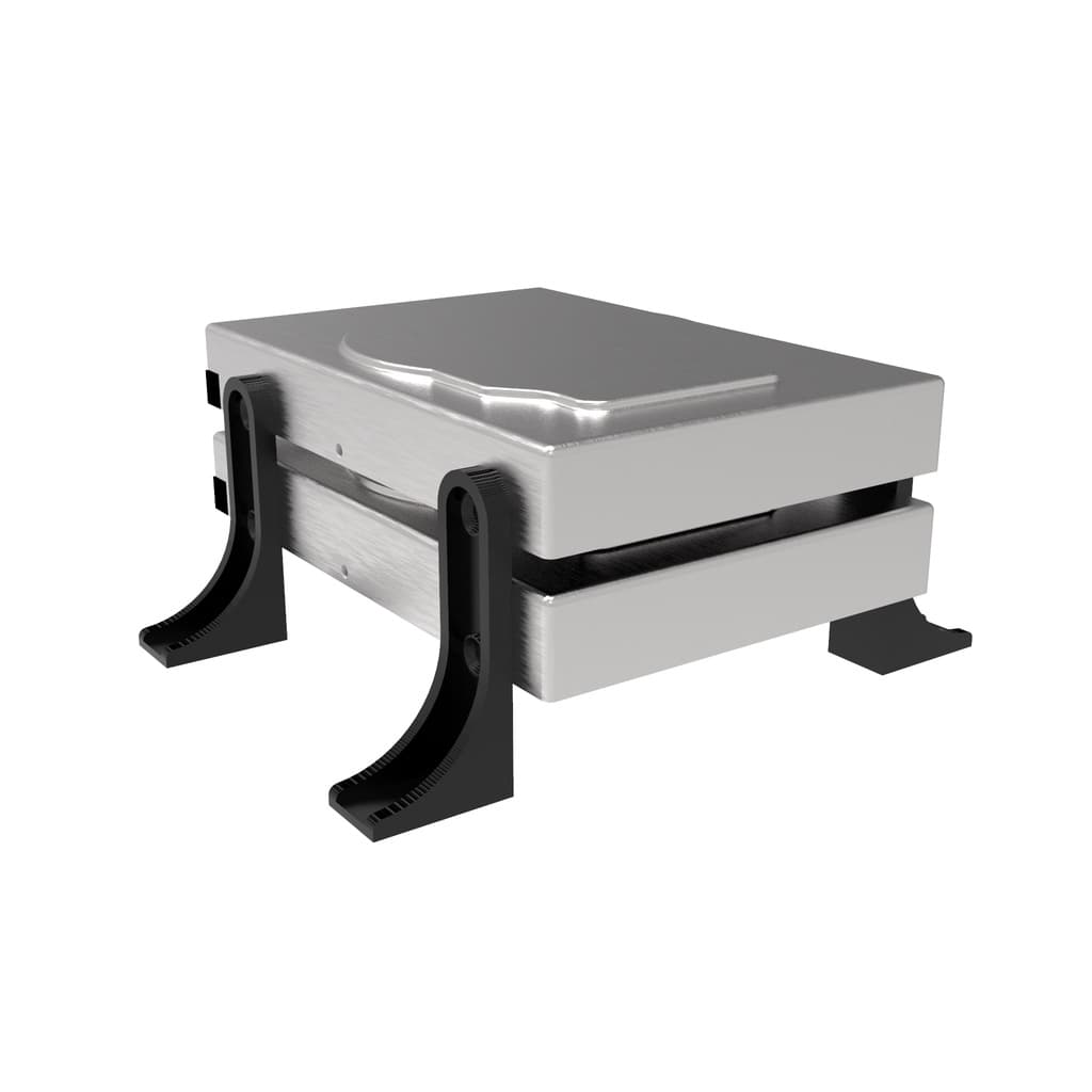 Suporte Rack Externo Vertical Hd/ssd Organizador Mesa