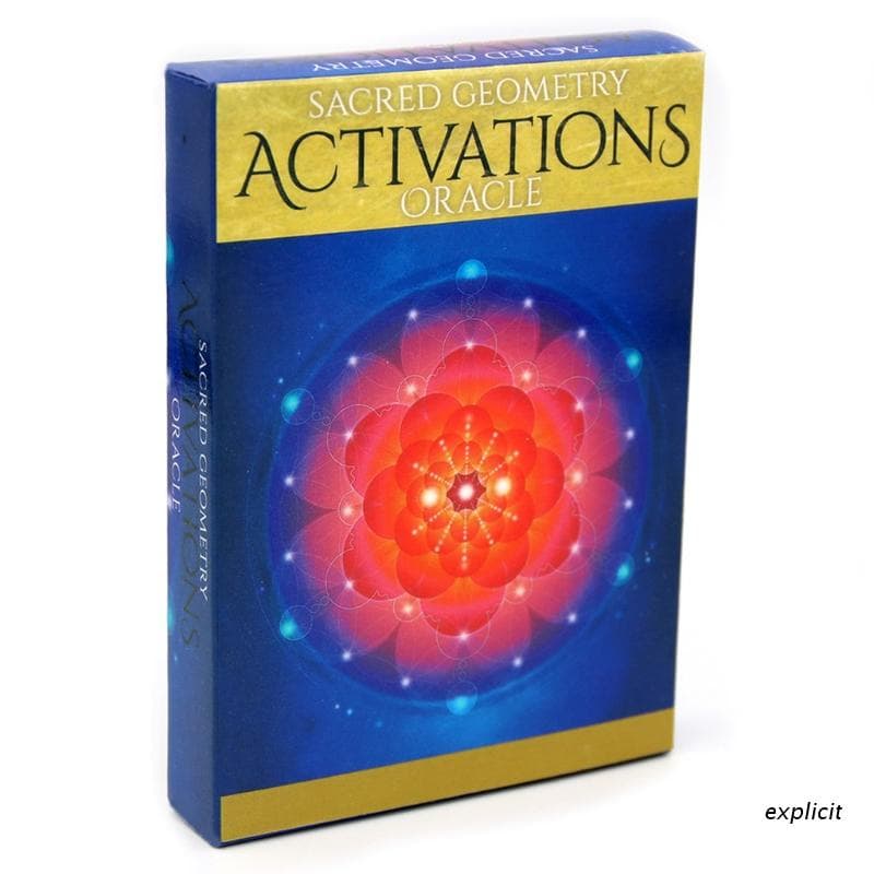 44 Cartas Tarot Jogo Tabuleiro Ativação Geometrias