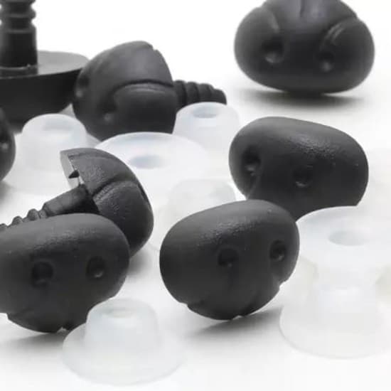 Focinho Cachorro 20mm - pact com 10 unidades