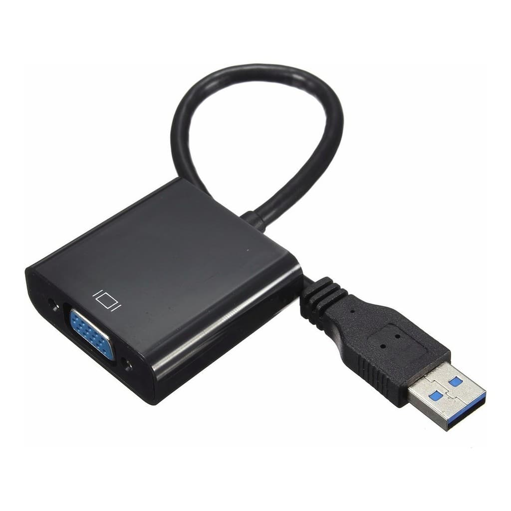 CABO ADAPTADOR CONVERSOR USB PARA VGA MONITOR USB 3.0/2.0