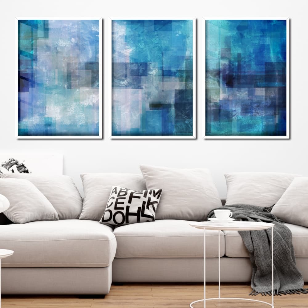 Quadros decorativos abstrato sala quarto