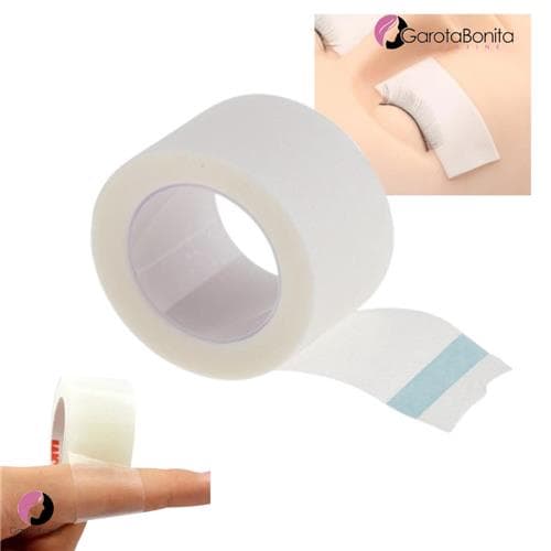 Fita Micropore branca alongamento de cílios