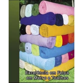 Tecido Felpa para Toalhas Atoalhado Felpudo - 100% Algodão - 1,40 m de Largura