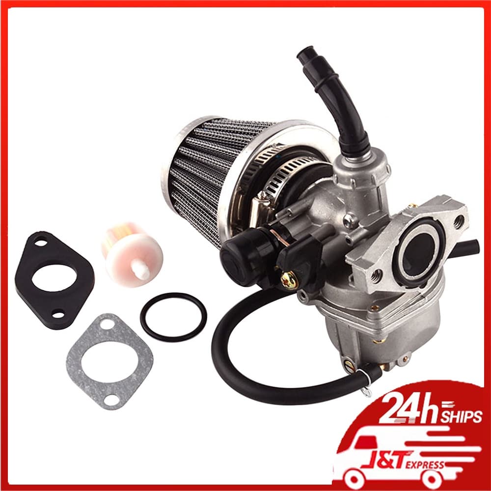 auto Carburador PZ19 Com Filtro De Ar/Combustível Para Bicicleta Da Sujeira 50CC-125CC/Quadriciclo/Scooter