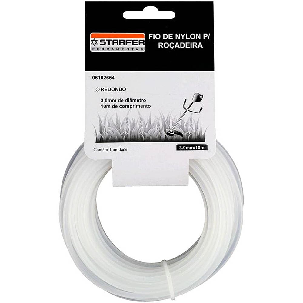 Fio Nylon para Roçadeira Starfer