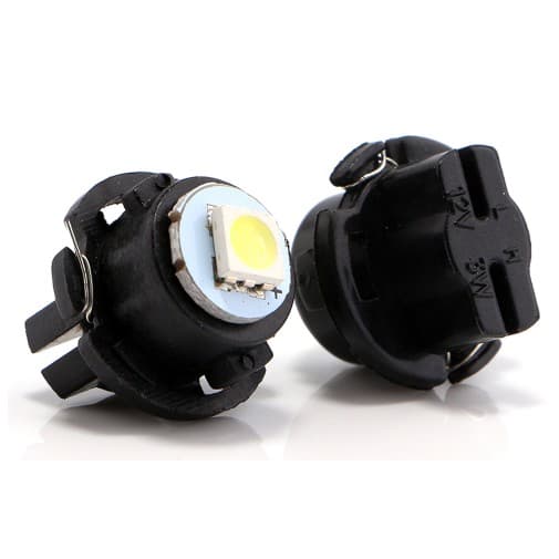 Lâmpada T6.5 5050 de Led Pinguinho  Esmagadinha soquete T6.5 Painel Carro Moto C/ Soquete Universal