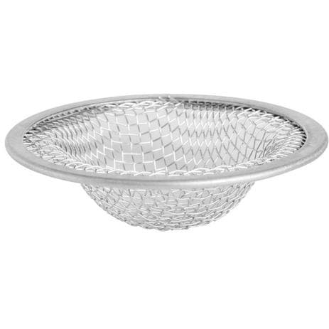 1 Ralinho Inox Tela Para Ralo De Pia 7cm Válvula Americana