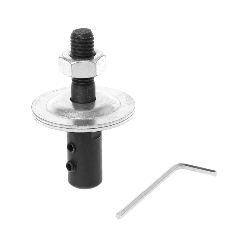 Adaptador De Eixo Blala 10mm Para Motor De Polimento De Moagem Moedor De Bancada 8x12x6