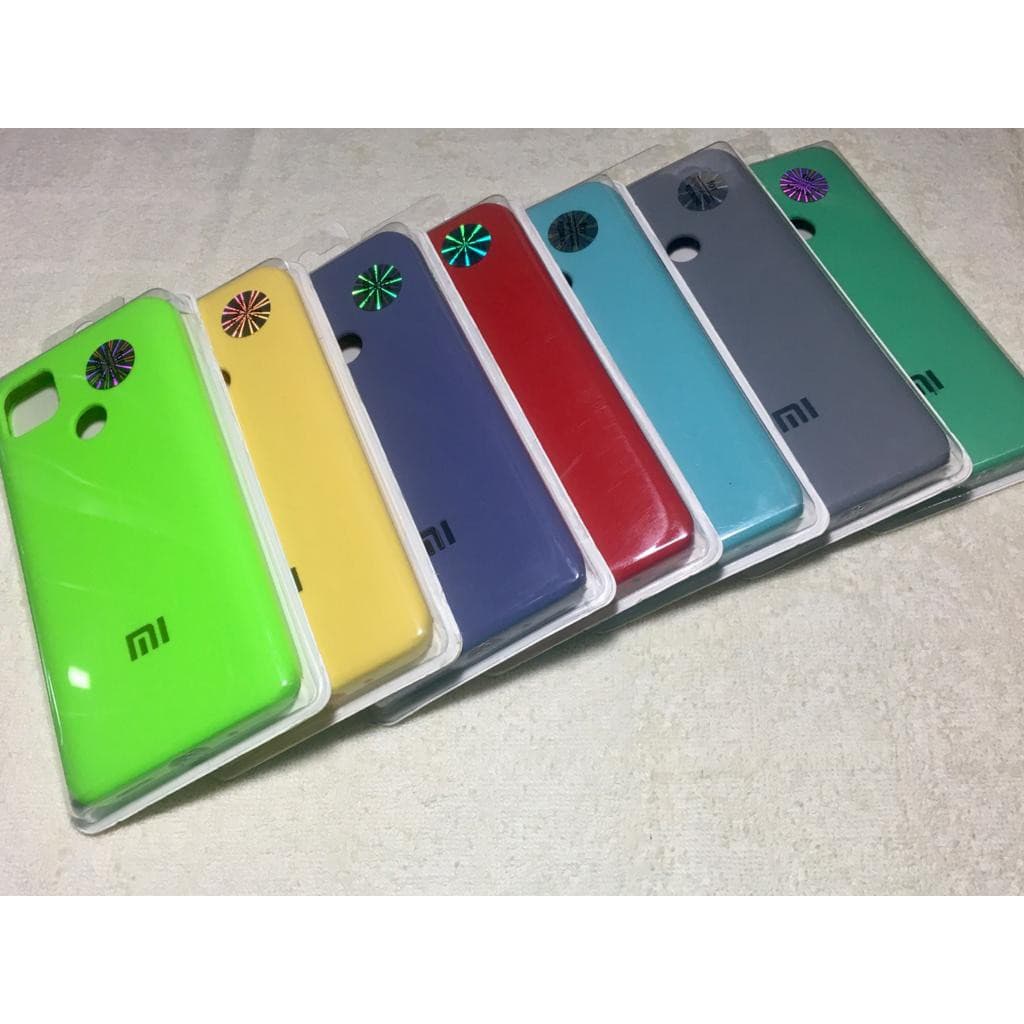 Capa Capinha Premium Redmi 9C Xiaomi Case Silicone Aveludada com Logo Proteção Total- Pronta Entrega no Brasil