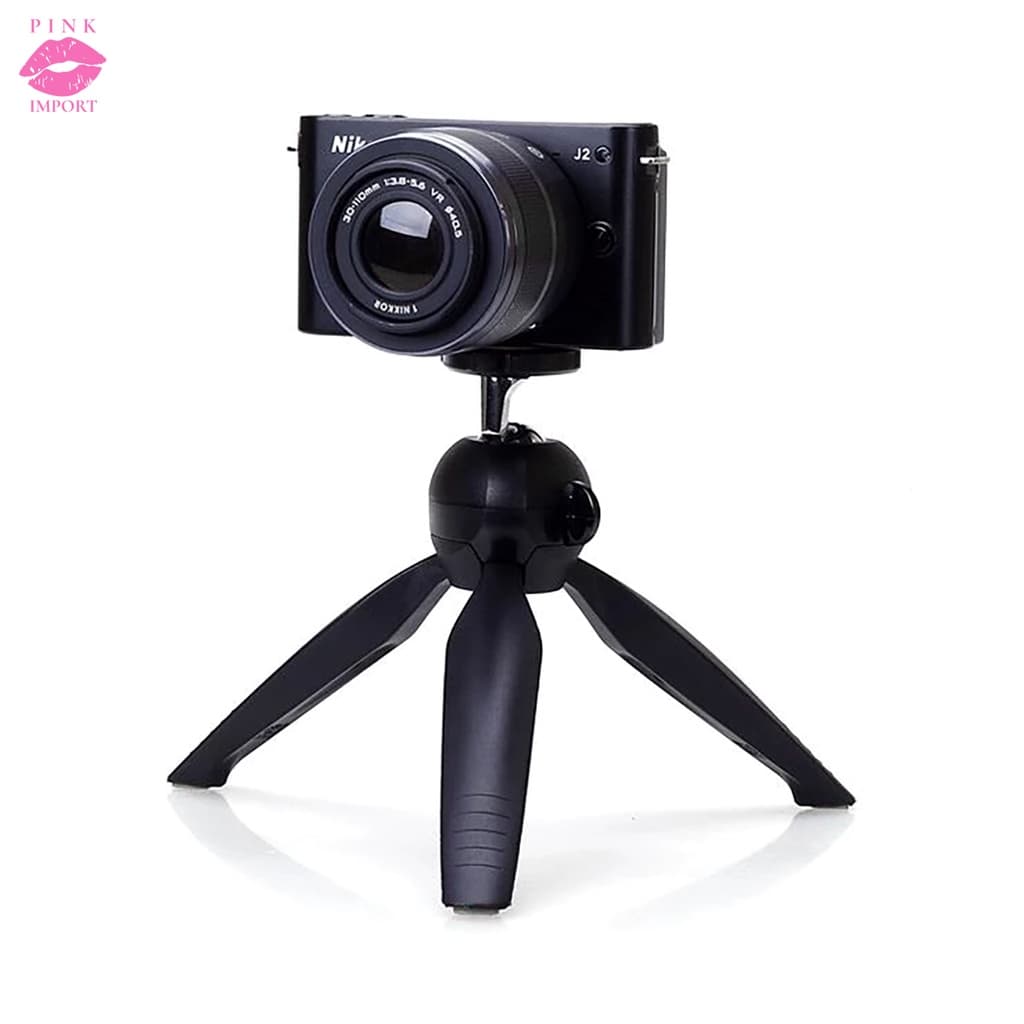 Mini Tripé Pau de Selfie para Celular Compacto Suporte Mesa 360 graus