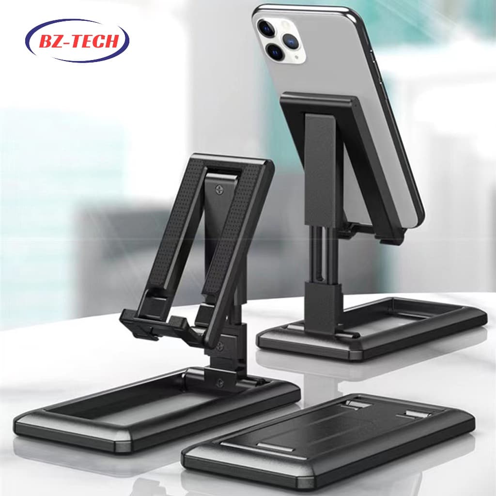 suporte para celular de mesa universal ajustavel dobrável portatil leve