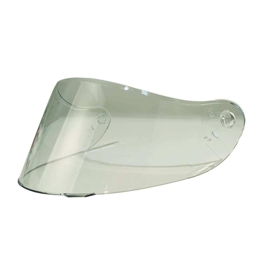 Viseira Capacete GP Tech V128 Antirisco cristal camaleão azul e fume translucidas