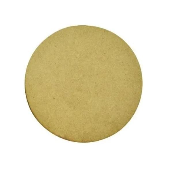 Kit 10 Chapa Lisa Redonda Decoração 30cm 6mm Mdf Madeira