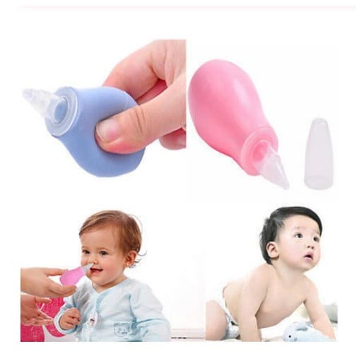 Aspirador Nasal Infantil para Recém Nascido / Aspirador Nasal a Vácuo para Cuidado do Bebê