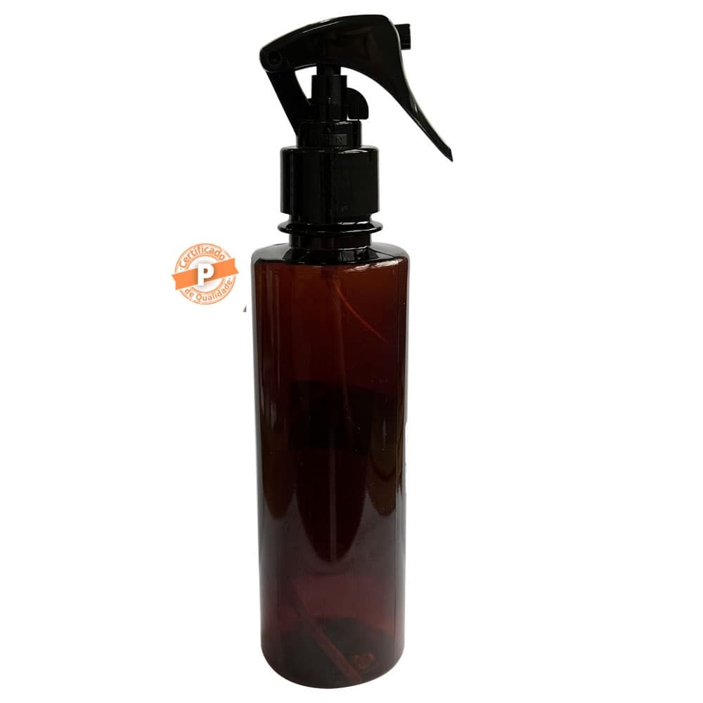 Frasco Pet 250ML C/ Válvula Mini Gatilho (10 Unidades)