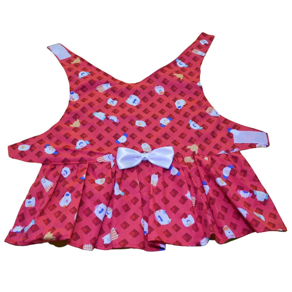 Vestido Pet Roupa Pet  Roupinha Para Cachorro Cão Pequeno Vestido De Cao Pet